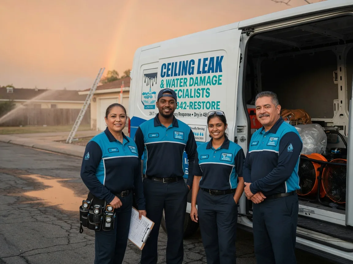 Ceiling Leak Cleanup company in Stonewall, TX